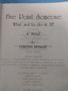 Five Point Someone by Chetan Bhagat
