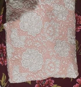Elegant Pink Floral Midi Dress