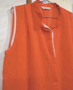 New Sheer Orange Tunic 🧡