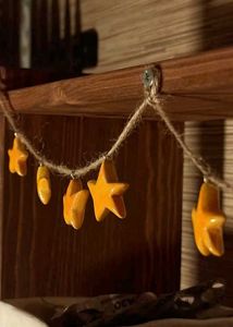 Clay Stars Hanging Room Decor ⭐