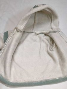 Striped Fleece Hooded Jacket
