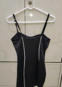 Chic Black Bodycon Mini Dress
