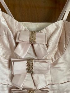 Elegant Gold Corset Top
