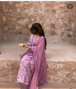 Beautiful Floral Kurta Set