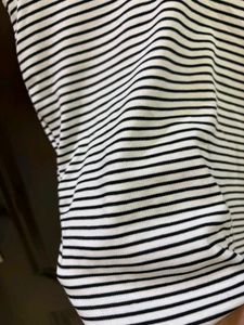 SAVANA Freesize Padded Striped Tank Top