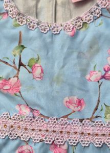 Floral Print Kurta Set