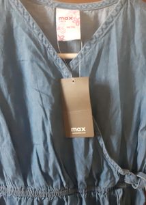 Denim Dress For Girls