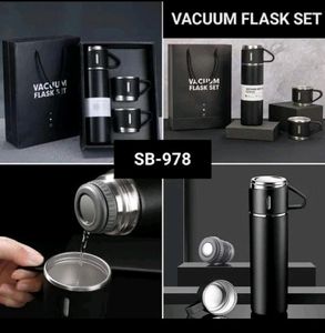 VACCUM Flask Bottle 1 Set 500 ML GIFT Pack.
