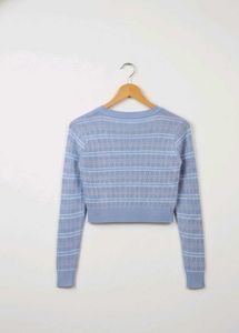 🎀Striped Knit Crop Top