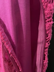 Magenta Lace Maxi Dress