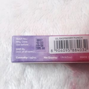 MyGlamm K.Play Flavoured Lipgloss - Raspberry Punc