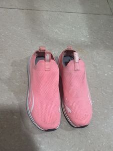 Pink Puma Slip-On Sneakers