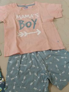 Cute Boy's T-Shirt and Shorts Set