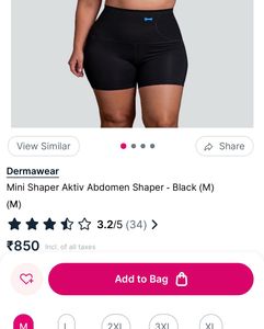 Women's Black Shapewear Shorts