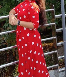 Red Polka Dot dress