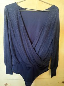 Sparkly Long Sleeve Bodysuit