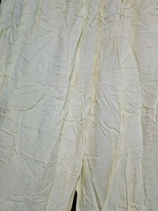 Green Bandhani Kurta with Cream Palazzo