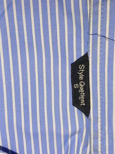 Striped Oversized Women's Shirt