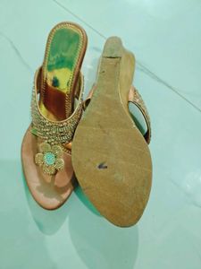 Embellished Flat Sandals