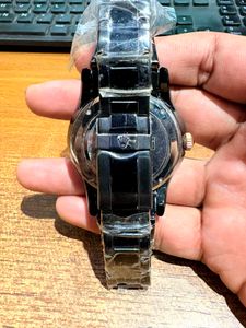 Elegant Black Rolex Watch