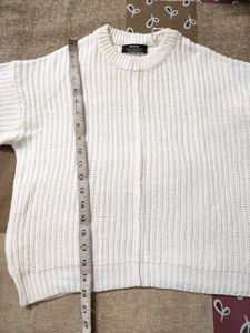 White Knit Sweater