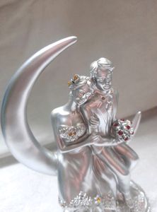 Moon Couple Showpiece Valentine Gift Love Decor ✨️
