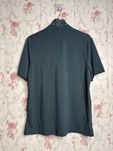 Men's Dark Green Polo T-Shirt
