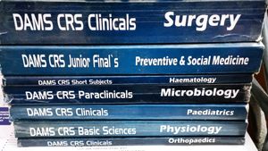 DAMS CRS Medical Books Collection