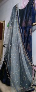 onepiece gown wid heavy dupatta