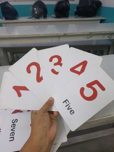Number Flash card + Wooden Alphabet,puzzle
