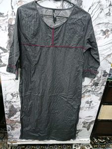Stylish Grey Striped 👗🥳Kurta