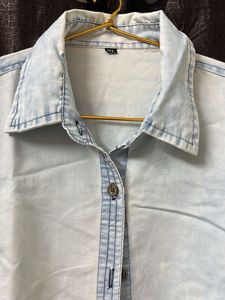 Light Wash Denim Shirt