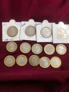 10Rs Comemrative coin 14 pcs