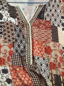 Trendy Multicolour Short Kurta
