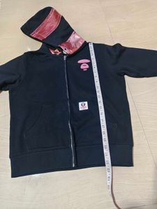 BAPE Black Zip Hoodie