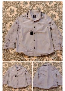 Stylish Light Blue Boys Shirt