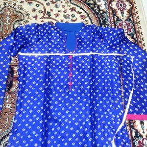 pure silk women kurti