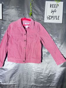 Old navy Vintage Pink Corduroy denim Jacket