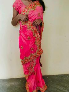 Festive Saree With Blouse New