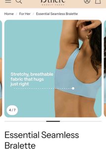 Seamless Bra - pastel blue