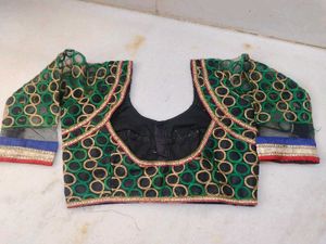 Embroidered Net Blouse
