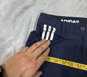 Adidas Original Navy Blue Slim Fit Sports Trousers