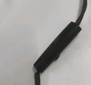 Black Wired Earphones