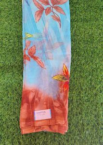 Floral Print Saree