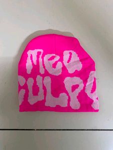 Vibrant Knit MEA CULPA Beanies