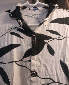 White &amp; Black Kurta set