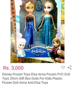 Disney Frozen Elsa & Anna Dolls