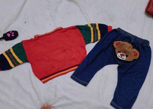 Very Beautiful Cute Sweater Top With Leggings