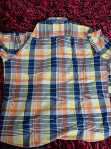 NEW PLUS SIZE DNMX Plaid Casual Shirt