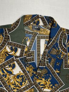 Baroque Gold Print Shirt | Versace Vibe